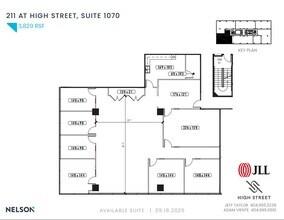 211 Perimeter Center Pky NE, Atlanta, GA à louer Plan d’étage– Image 2 sur 2