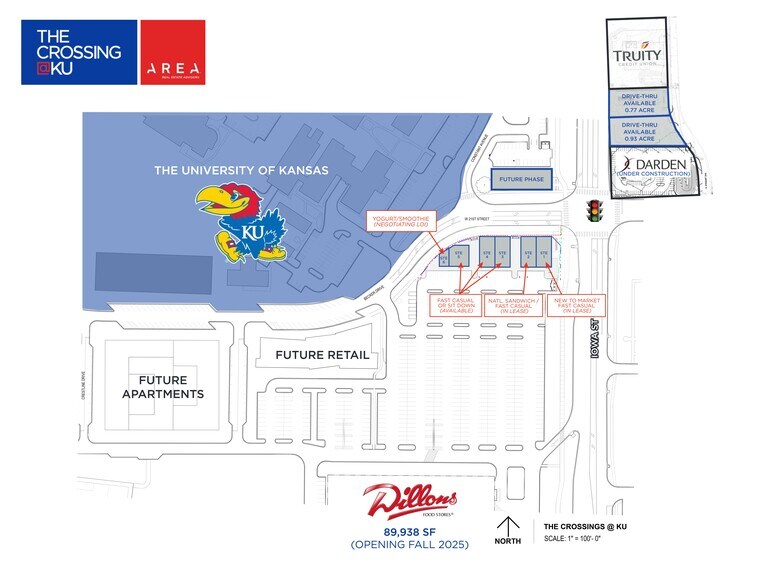 Iowa St, Lawrence, KS à vendre - Plan de site – Image 2 sur 2