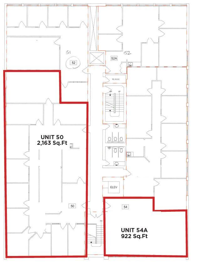9912 106th St NW, Edmonton, AB à louer Plan d’étage– Image 1 sur 1