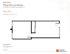 629 Camino de los Mares, San Clemente, CA à louer Plan de site– Image 1 sur 1