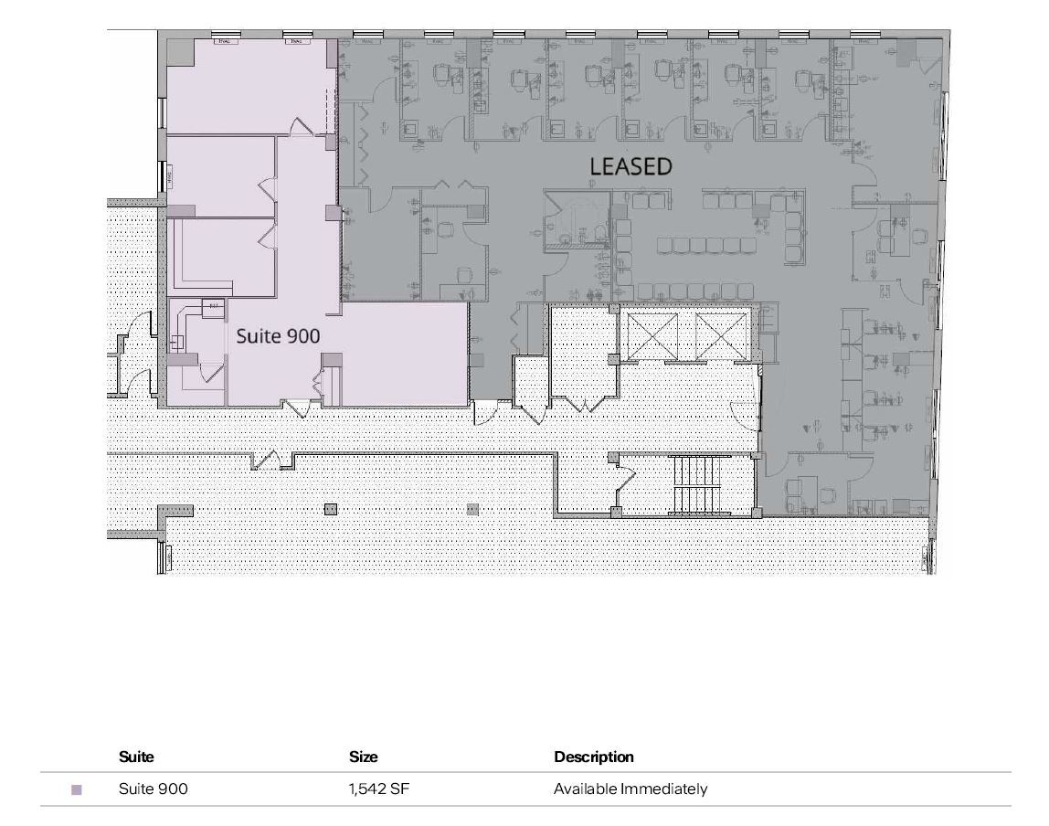 8120 Woodmont Ave, Bethesda, MD à louer Plan d’étage– Image 1 sur 1