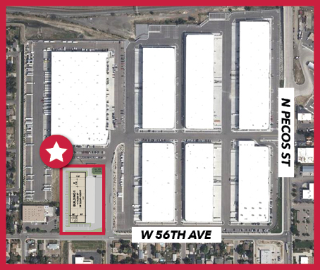 WEST 56TH & TEJON St, Denver, CO à louer - Aérien – Image 3 sur 4