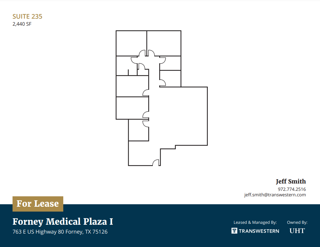 763 E US Highway 80, Forney, TX à louer Plan d’étage– Image 1 sur 1