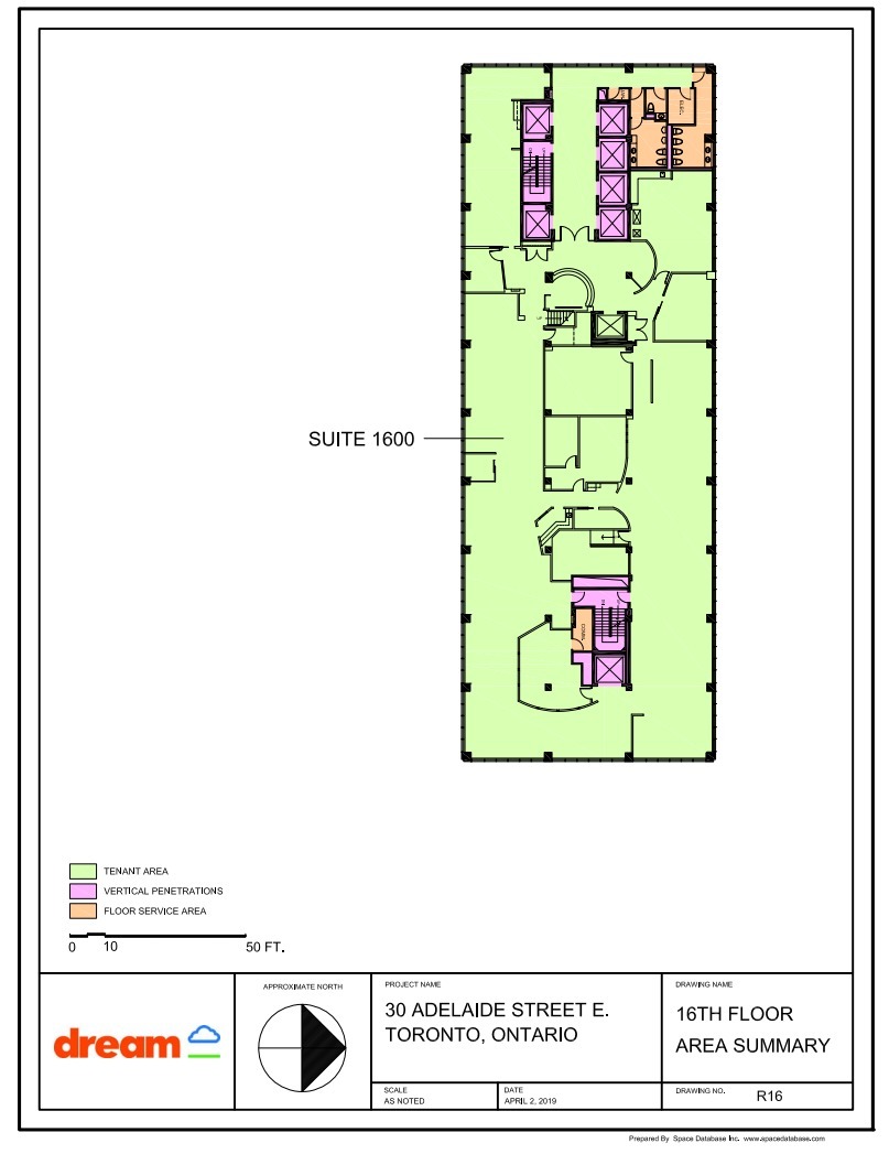 30 Adelaide St E, Toronto, ON à louer Plan d’étage– Image 1 sur 1