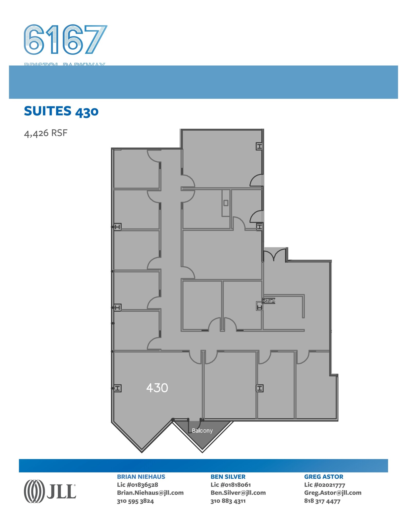 6167 Bristol Pky, Culver City, CA à louer Plan de site– Image 1 sur 1