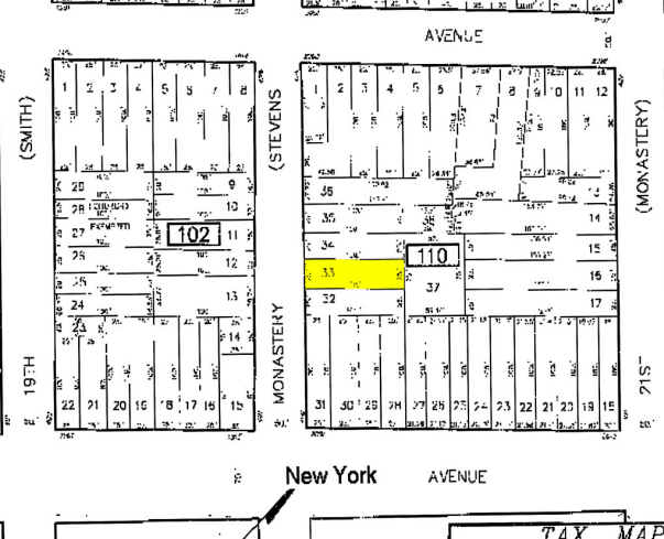 410 Monastery Pl, Union City, NJ à vendre - Plan cadastral – Image 2 sur 9