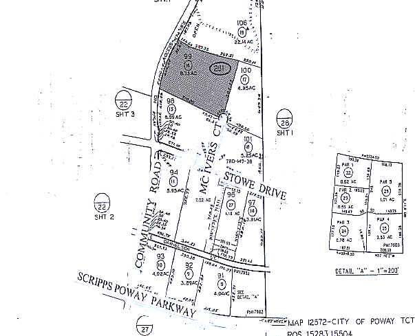 12356 McIvers Ct, Poway, CA à louer - Plan cadastral – Image 3 sur 3