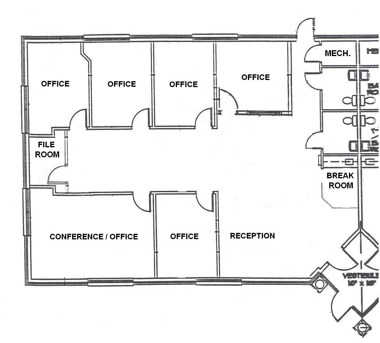 609 S Kelly Ave, Edmond, OK à louer Plan d’étage– Image 1 sur 16