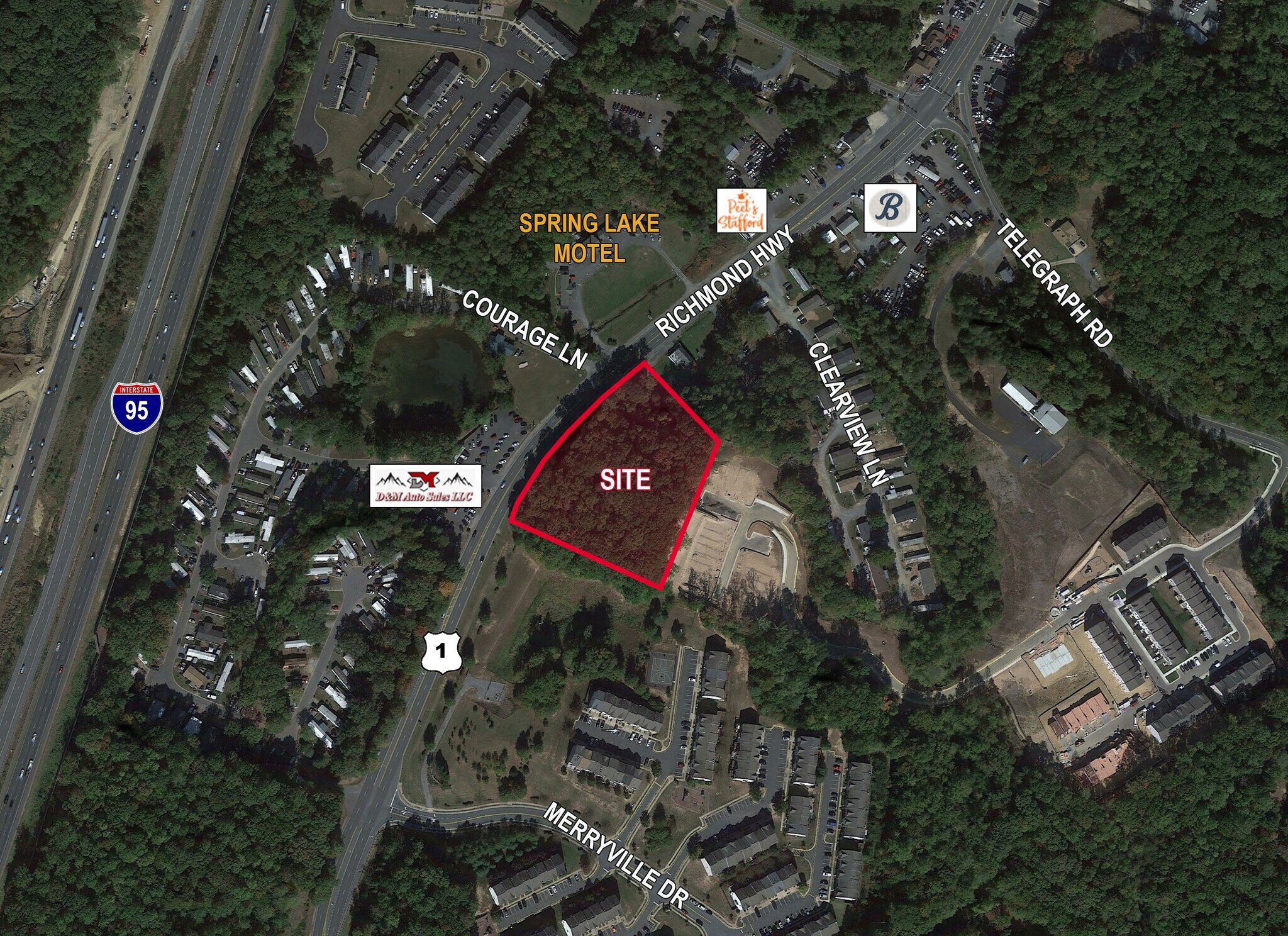 3810 Richmond Hwy, Stafford, VA à vendre Photo principale– Image 1 sur 2