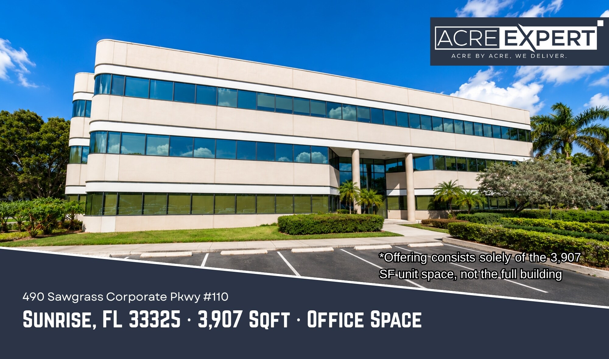 490 Sawgrass Corporate Pky, Sunrise, FL à vendre Photo de l’immeuble– Image 1 sur 9