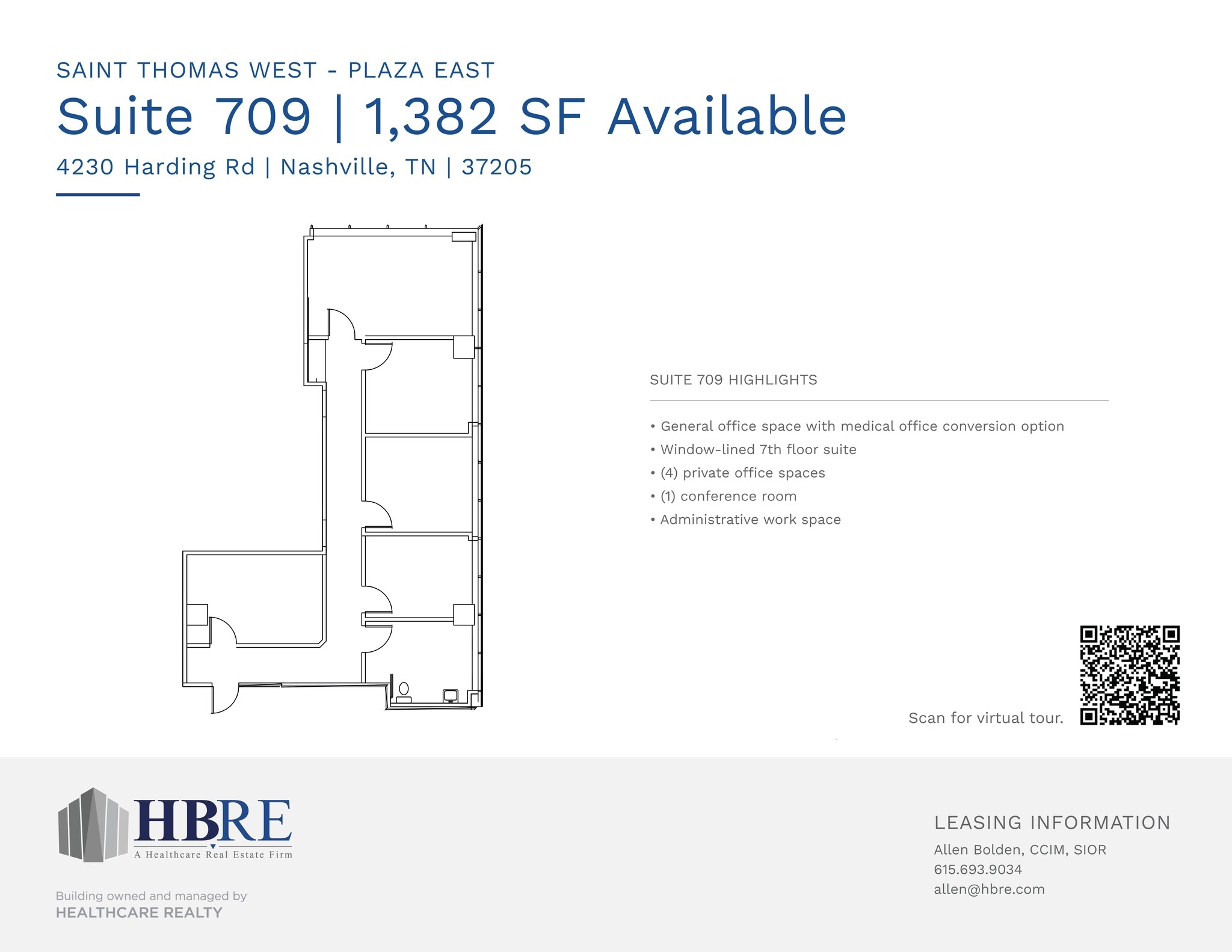 4230 Harding Rd, Nashville, TN à louer Plan de site– Image 1 sur 1