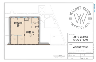 7 Oak Pl, Montclair, NJ à louer Plan d’étage– Image 2 sur 4