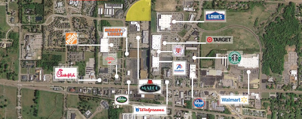 Market Blvd, Collierville, TN à vendre - Aérien – Image 1 sur 3