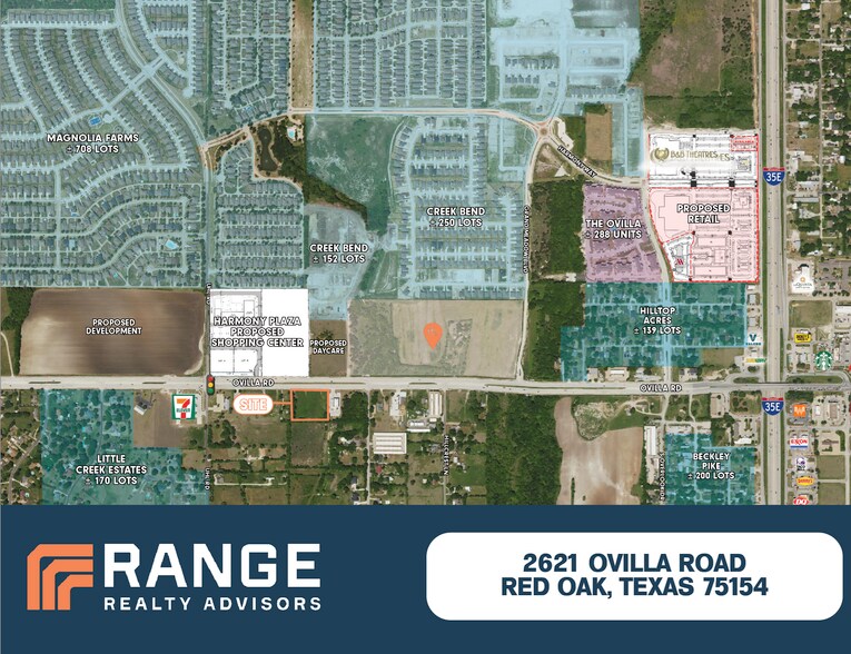 2621 Ovilla Rd, Red Oak, TX à vendre - Photo de l’immeuble – Image 1 sur 2