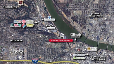 2400 Cantrell Rd, Little Rock, AR - VUE AÉRIENNE vue de carte