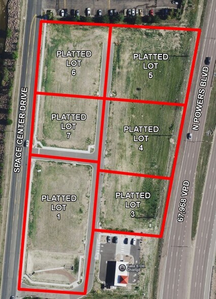 1213 Space Center dr, Colorado Springs, CO à vendre - Photo principale – Image 1 sur 3