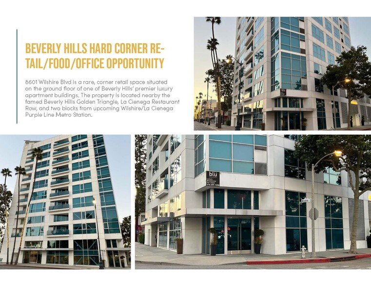 8601 Wilshire Blvd, Beverly Hills, CA à louer - Photo de l’immeuble – Image 3 sur 7