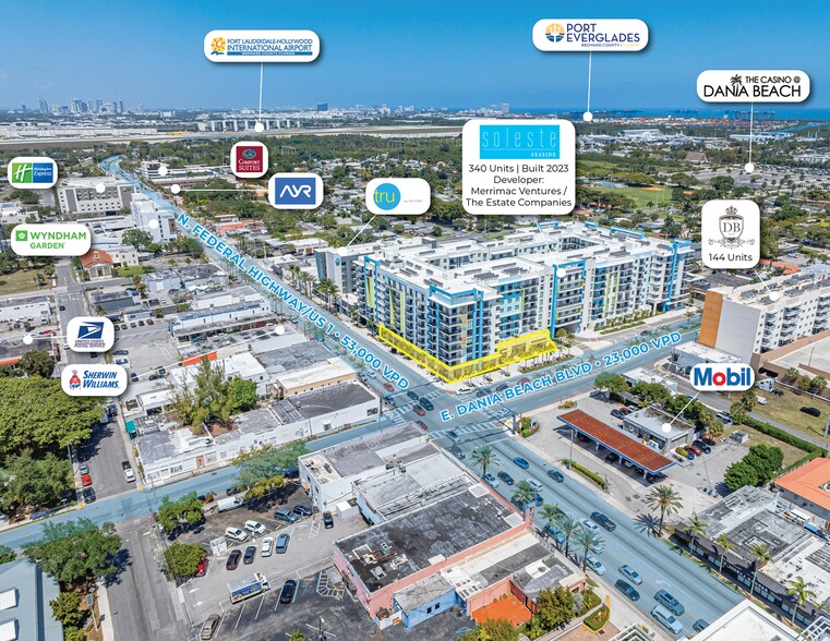 4 N Federal Hwy, Dania Beach, FL à vendre - Photo de l’immeuble – Image 2 sur 5