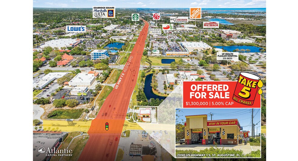 2090 Us 1, Saint Augustine, FL à vendre - Photo de l’immeuble – Image 1 sur 4