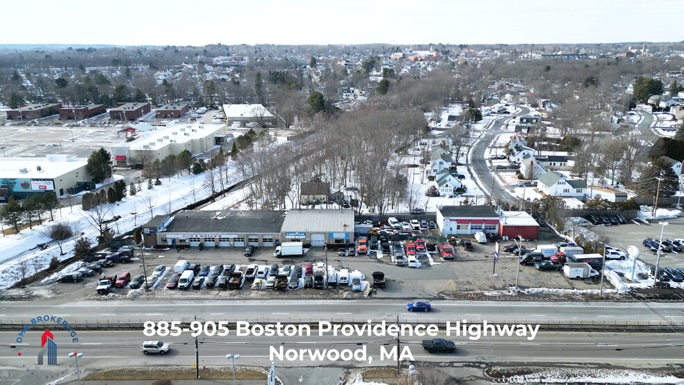 885-905 Boston Providence Tpke, Norwood, MA à vendre - Vidéo sur l’annonce professionnelle – Image 2 sur 11