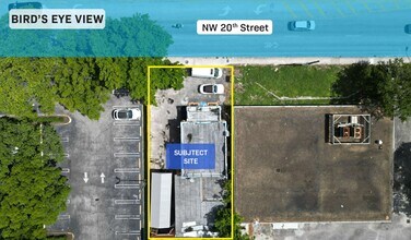 1341 NW 20th St, Miami, FL - VUE AÉRIENNE  vue de carte - Image1