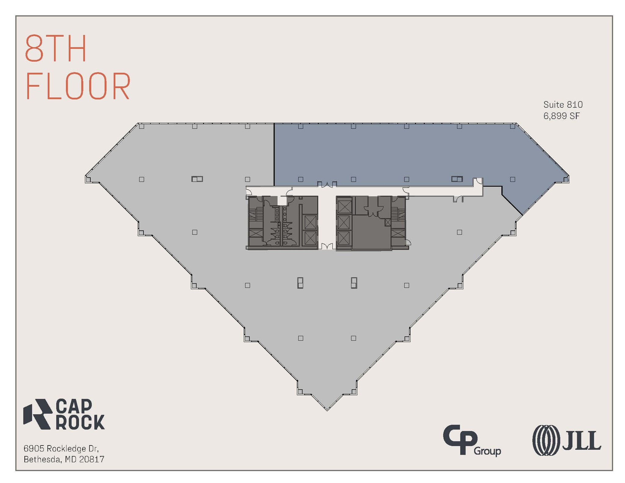 6903 Rockledge Dr, Bethesda, MD à louer Plan d’étage– Image 1 sur 1