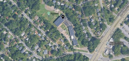 6501 Poplar Ave, Takoma Park, MD - Vue aérienne vue de carte