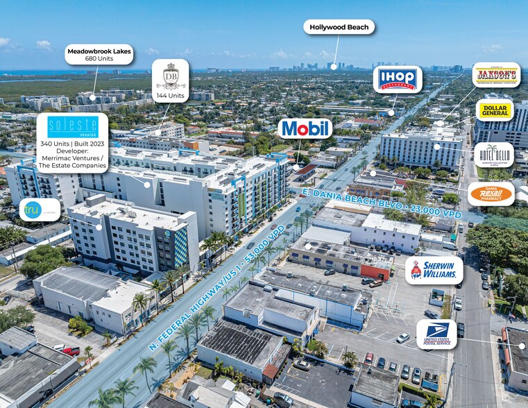 4 N Federal Hwy, Dania Beach, FL à vendre - Photo de l’immeuble – Image 3 sur 5