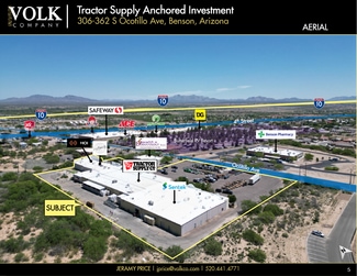 Plus de détails pour 306-362-362 S Ocotillo Ave, Benson, AZ - Local commercial à vendre