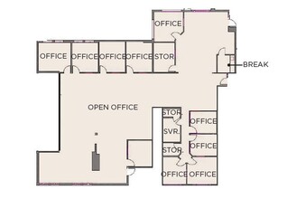 1775 Hancock St, San Diego, CA à louer Plan d’étage– Image 1 sur 1