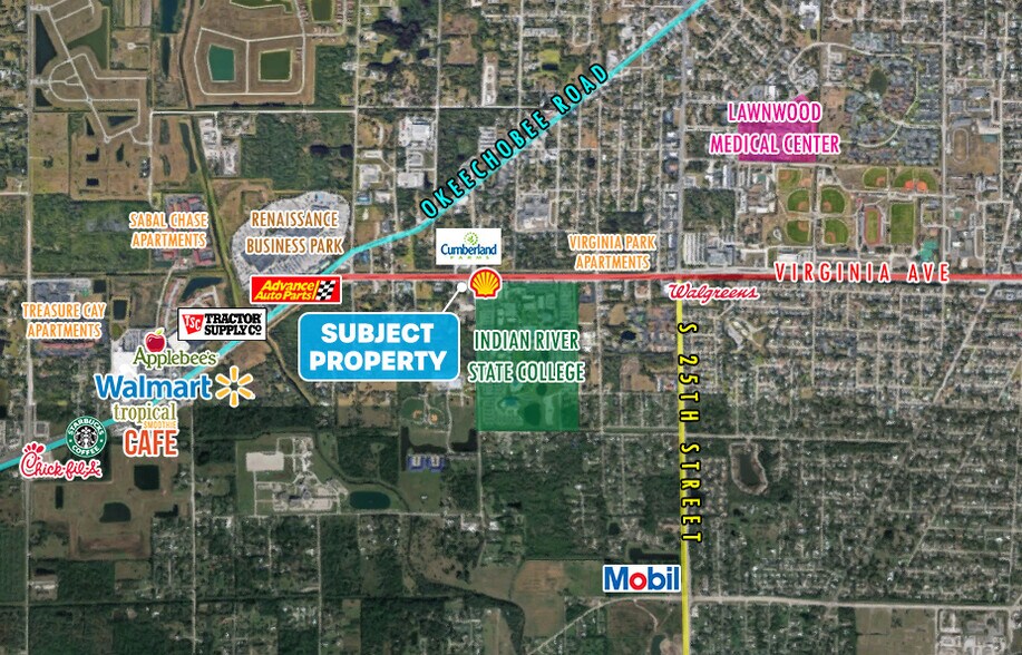 3599 Virginia Ave, Fort Pierce, FL à vendre - Photo principale – Image 1 sur 4