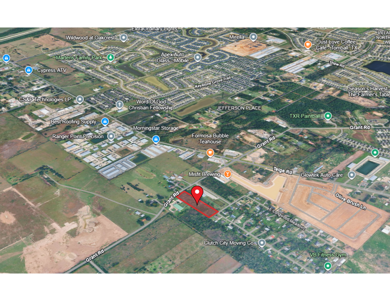 0 Grant Rd, Cypress, TX à vendre - Photo de l’immeuble – Image 3 sur 5