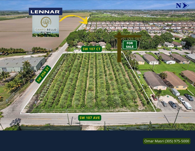 25525 SW 107th Ct, Homestead, FL à vendre - Aérien – Image 3 sur 9