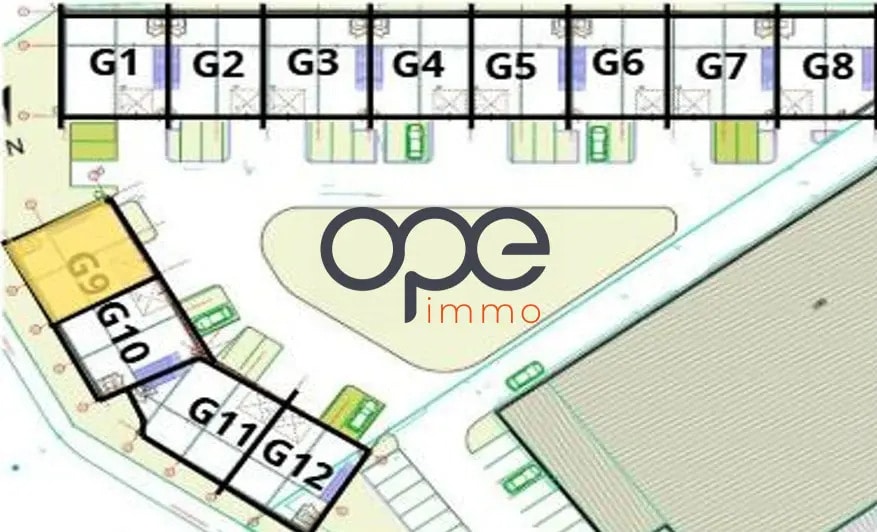 Local d’activités dans Stains à louer - Plan de site – Image 2 sur 2