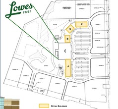 2831 Midway Rd SE, Bolivia, NC à louer Plan de site– Image 1 sur 1