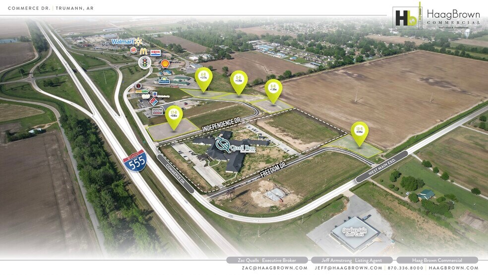 27001 Industrial Park Access Rd, Trumann, AR à vendre - Aérien – Image 3 sur 3
