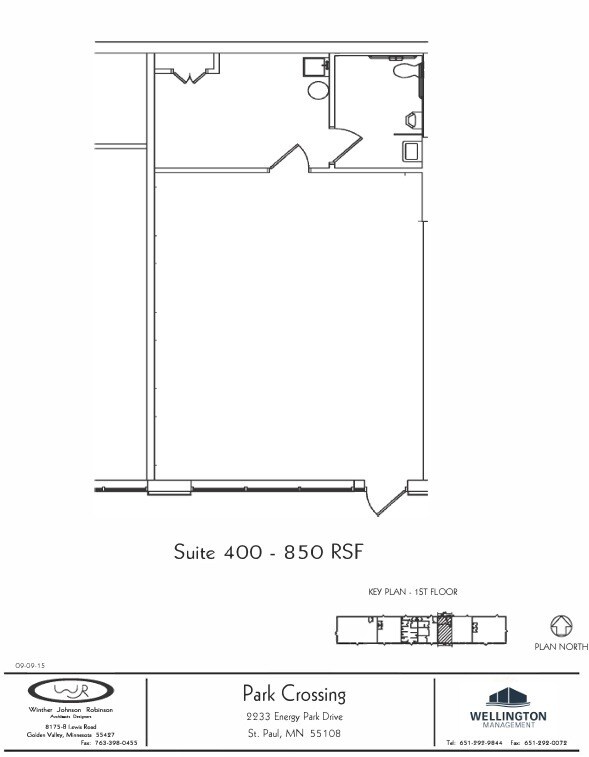2233 Energy Park Dr, Saint Paul, MN à louer Plan d’étage– Image 1 sur 1