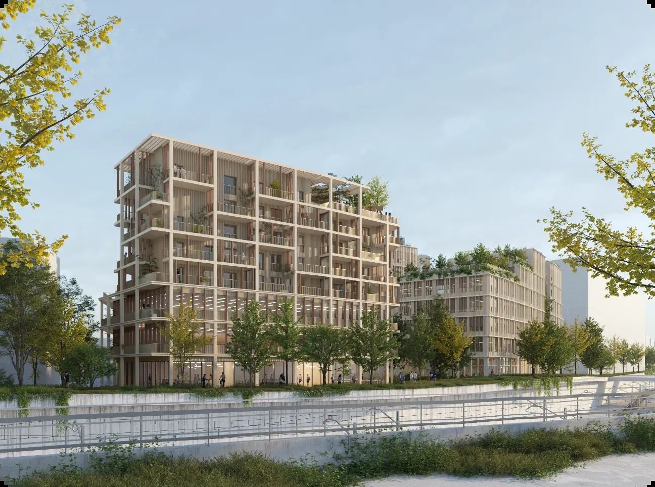 Bureau dans Nanterre à louer Photo de l’immeuble– Image 1 sur 7