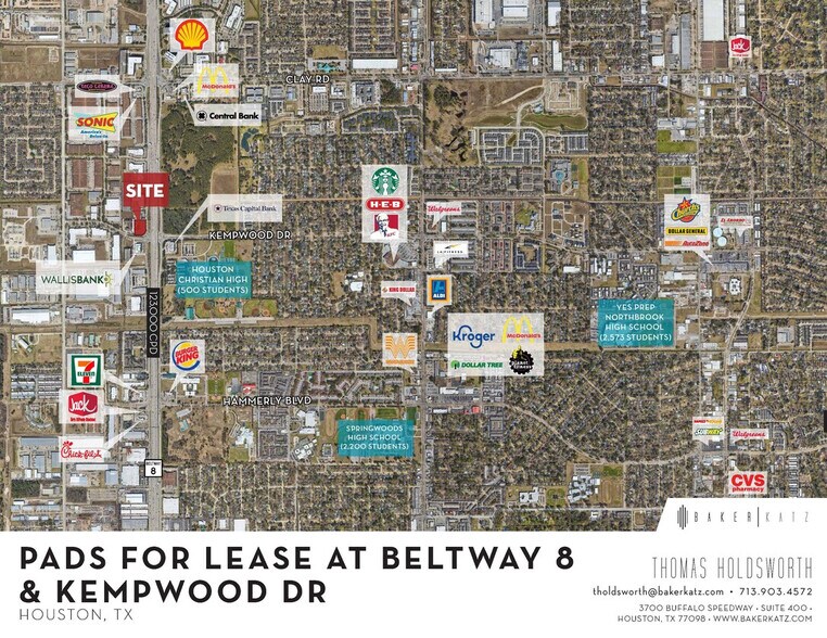 Beltway 8 & Kempwood Dr E, Houston, TX à louer - Photo principale – Image 1 sur 1