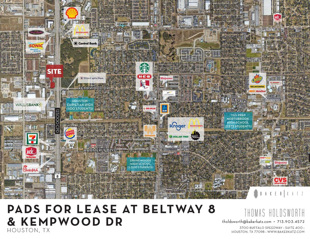 Beltway 8 & Kempwood Dr E, Houston, TX à louer Photo de l’immeuble– Image 1 sur 2