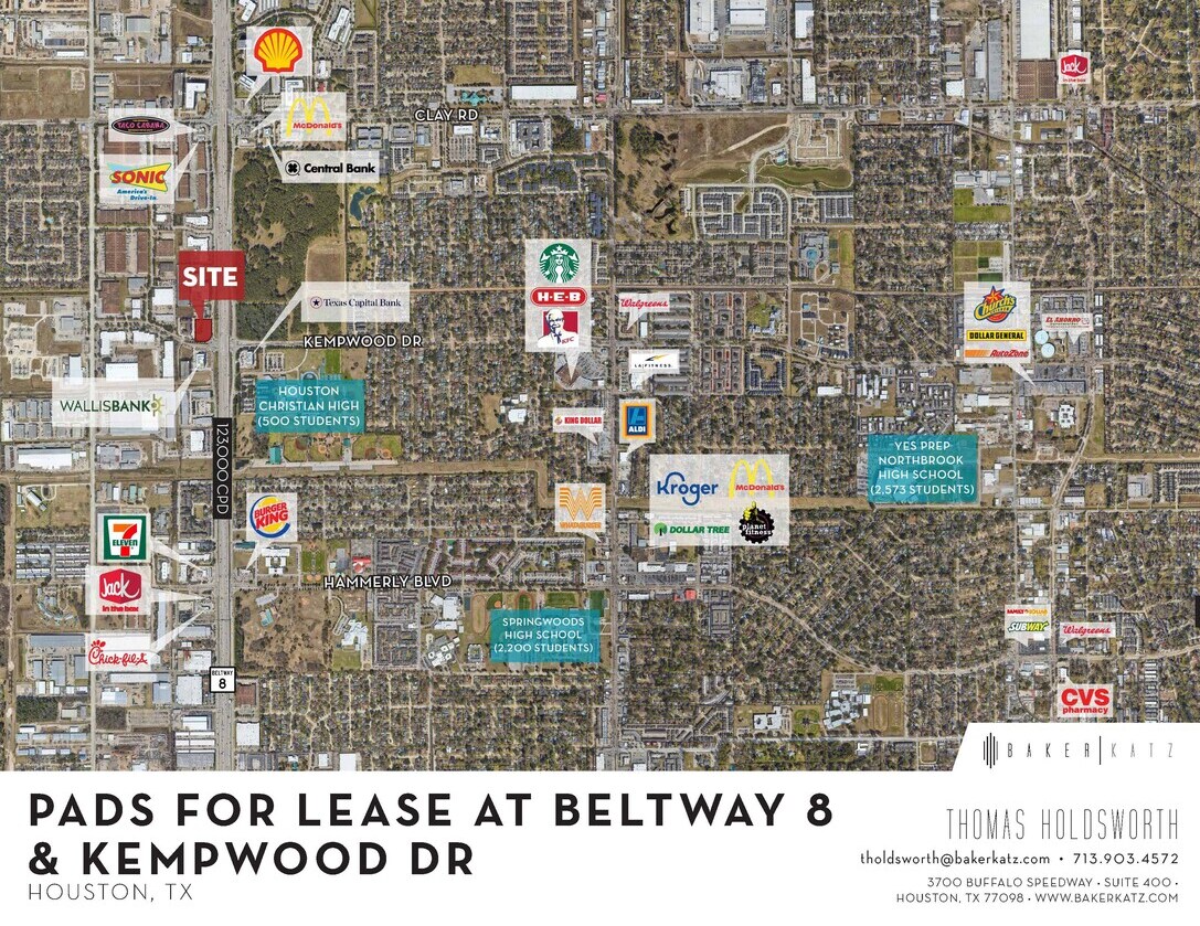 Beltway 8 & Kempwood Dr E, Houston, TX à louer Photo principale– Image 1 sur 2