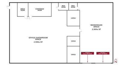6770 N Blackstone Ave, Fresno, CA à louer Plan d’étage– Image 1 sur 1