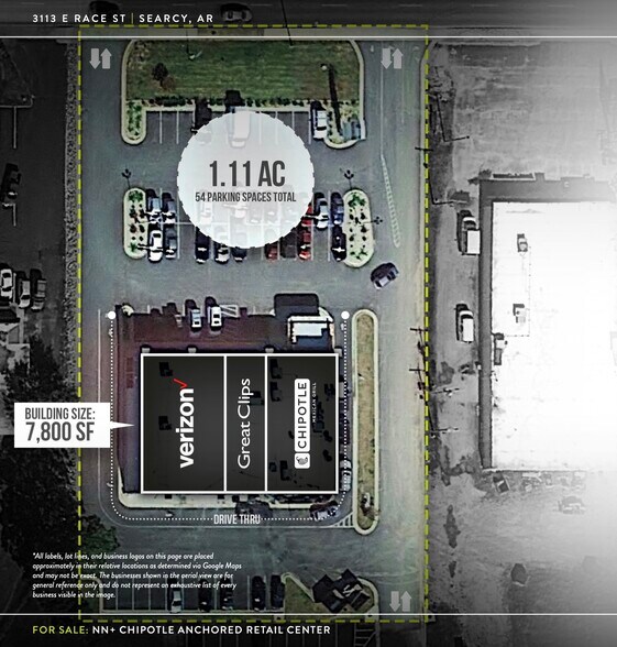 3113 E Race Ave, Searcy, AR à vendre - Plan d’étage – Image 2 sur 5