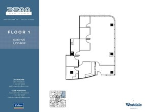 3500 Oak Lawn Ave, Dallas, TX à louer Plan d’étage– Image 1 sur 2