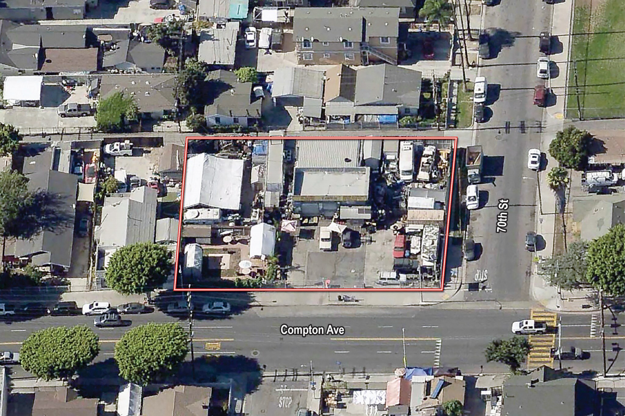 7001 Compton Ave, Los Angeles, CA à vendre Aérien– Image 1 sur 4