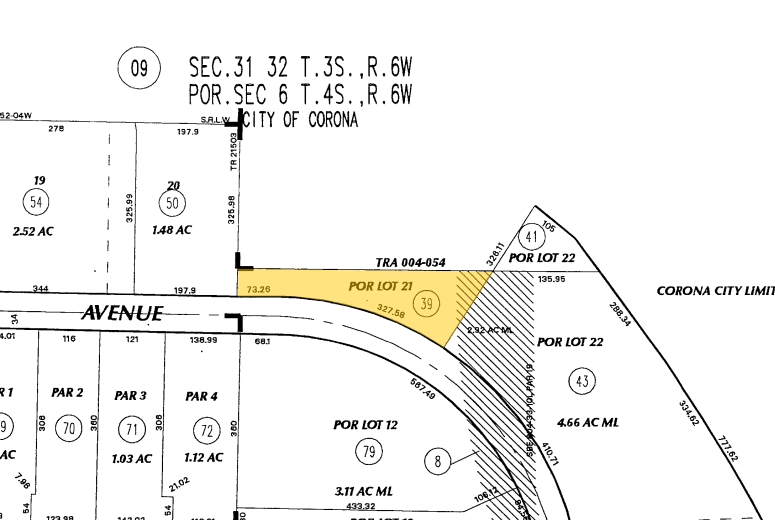 1181 California Ave, Corona, CA à louer - Plan cadastral – Image 2 sur 2