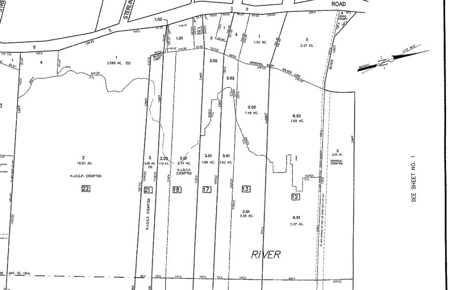 1339 River Rd, Edgewater, NJ à vendre - Plan cadastral – Image 2 sur 2