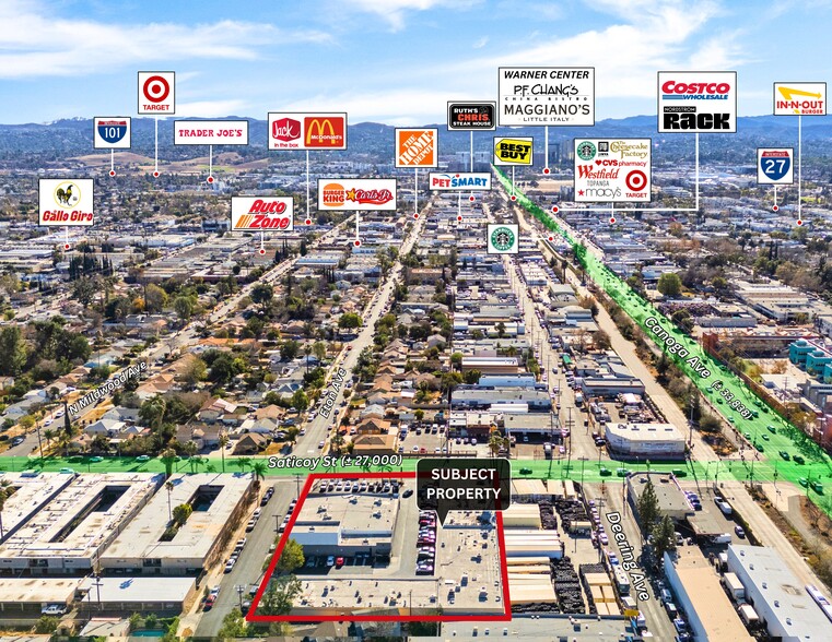 21301 Saticoy St, Canoga Park, CA à louer - Photo de l’immeuble – Image 3 sur 6