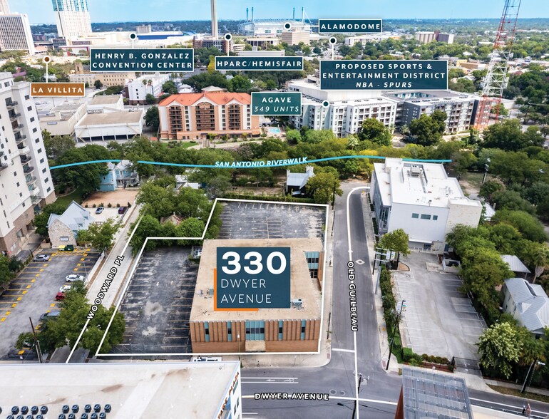 330 Dwyer Ave, San Antonio, TX à vendre - Photo de l’immeuble – Image 2 sur 5