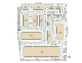 SWC Elliot Rd & Sossaman Rd, Mesa, AZ à louer Plan de site– Image 1 sur 1
